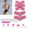 2018 Best Quality EMS Muscle Stimulation For Abdomen Arm Leg Training ABS toning massager mobile GYM abdominal muscle trainer