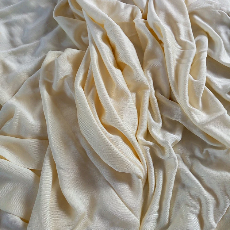 
wool silk jersey knit fabric 