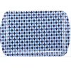 Decorative coffee plates ,plastic rectangle carrying tray ,rattan plate holders