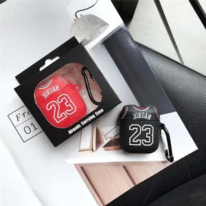 Jordan NO. 23 Silicone Protective Case AirPods 1 & 2