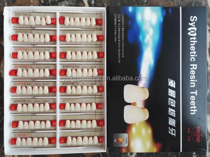 Fda,Ce,Iso Manufacture Acrylic Synthetic Resin Denture Teeth Composite