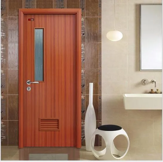 Wood Plastic Composite Door Louver Bathroom Door Buy Wood Plastic