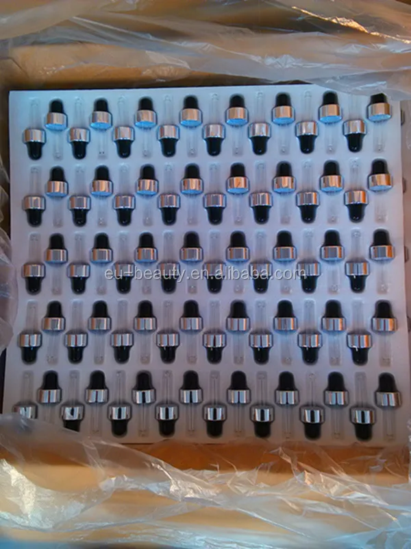 24/410 plastic dropper cap with bamboo closure for silicone teat