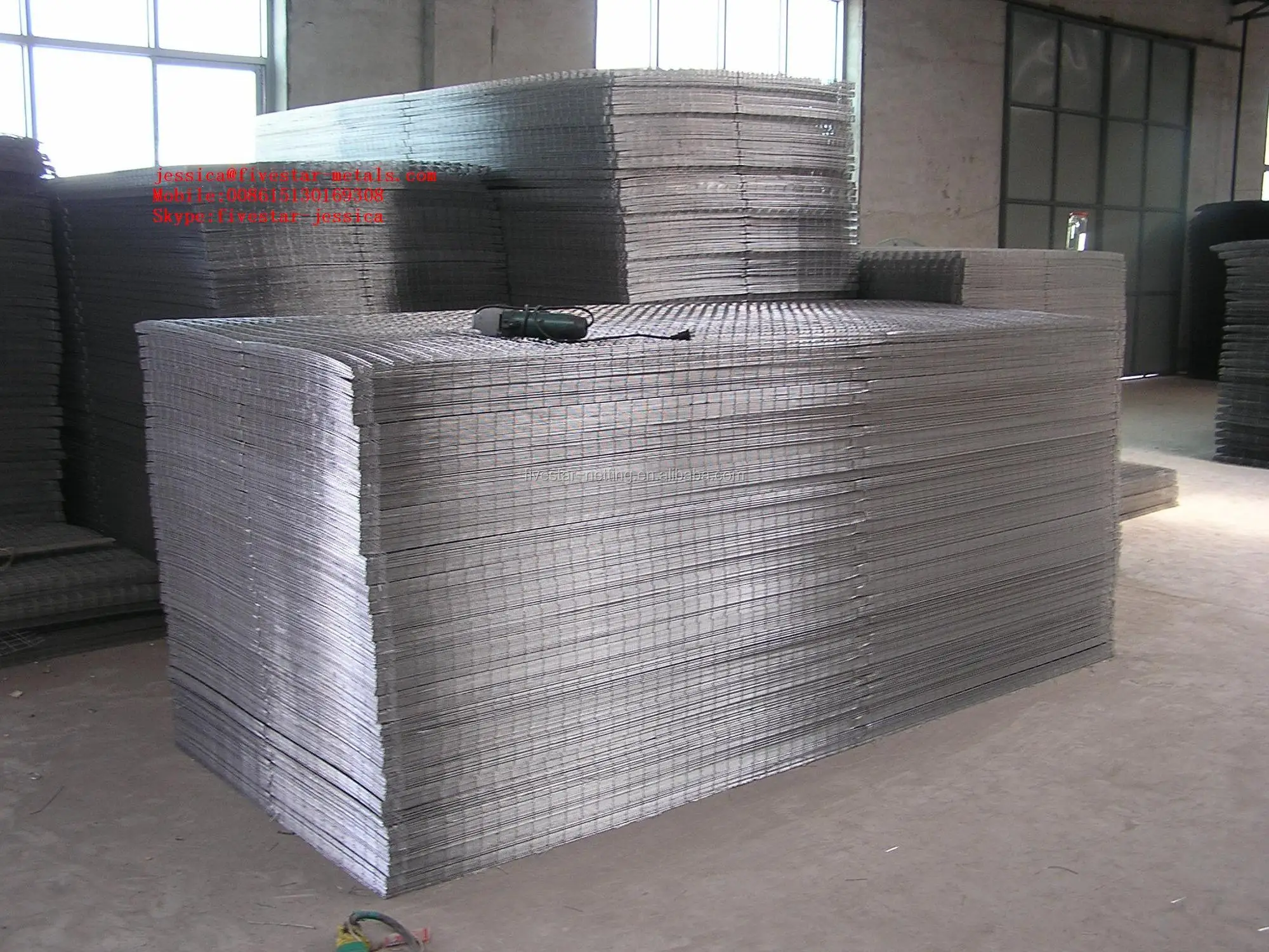 Malla De Alambre Soldado Con Revestimiento De Pvc,Color Verde