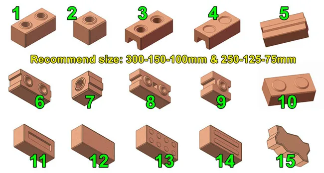 Electrical Clay Lego Block Making Machine Compressed Earth Brick Machine Price