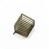 high carbon steel material flat wire metal rectangular compression spring of manufacturer