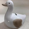 Elegant Baby Duck Infant Ceramic Piggy Bank Yellow