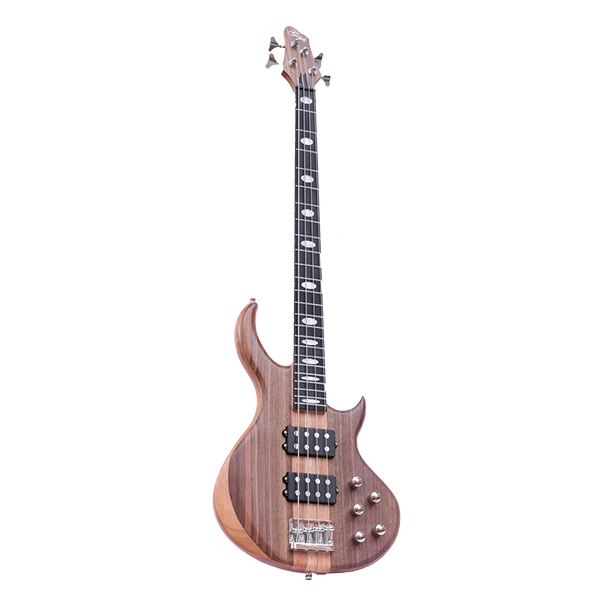 

BO4-S7C Maple Body 4 String connected body Electric Bass Guitar can customize, Customer's request