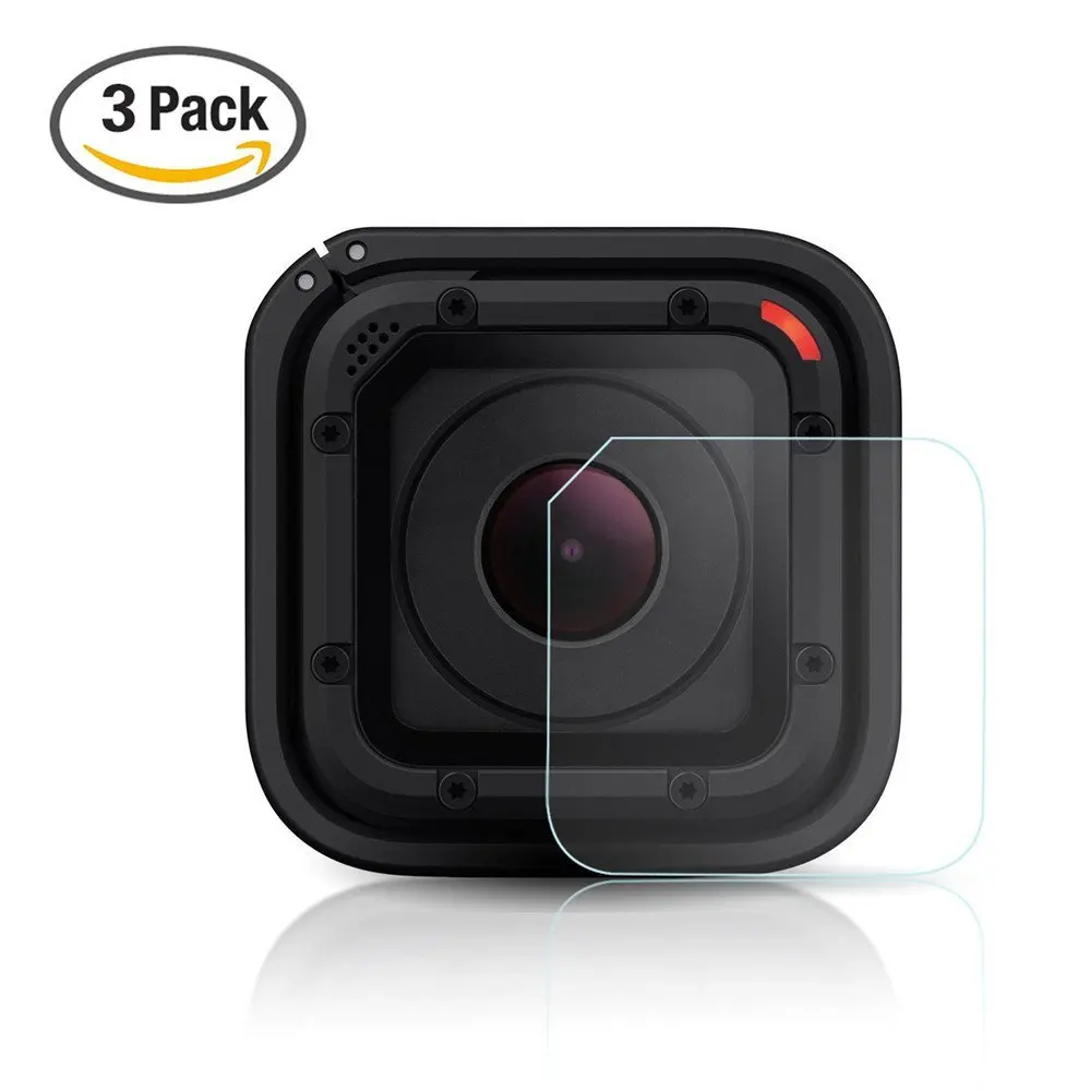 Transparent clear screen protector for Go Pro Hero4 Sessions lens