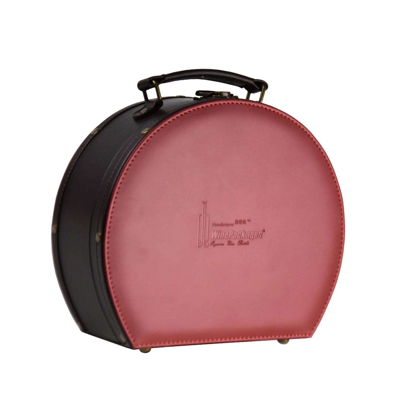 Vintage Fashion Square Blue Leather Suitcase Storage Box Buy Vintage