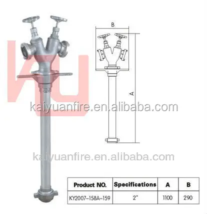 
British Fire Hydrant Valve and fire landing valves 