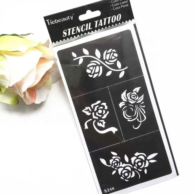 

professional tattoo sticker henna tattoo stencil, N/a