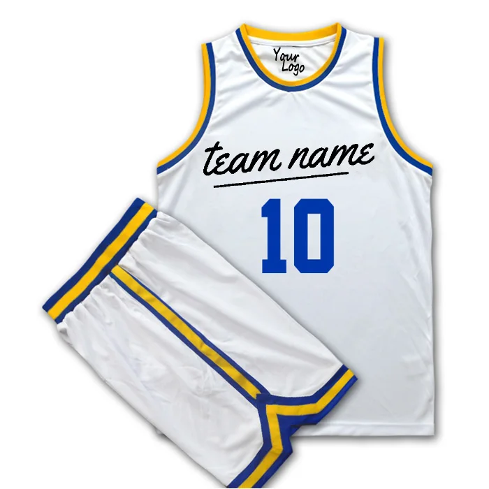 Wholesale 100% Polyester Breathable Basketball Jersey Customized Your ...