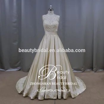 Champagne Satin Overlay Floral Mother Of The Groom Dresses Wedding
