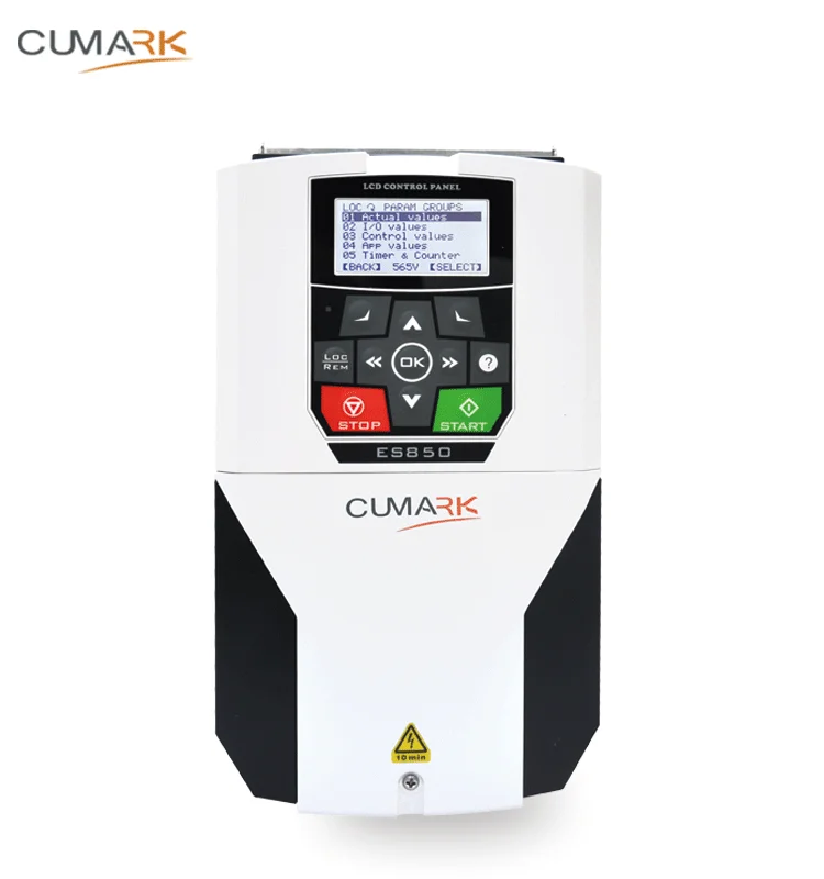 
CUMARK ES580 CNC control 380V frequency inverter with removable LCD keypad 