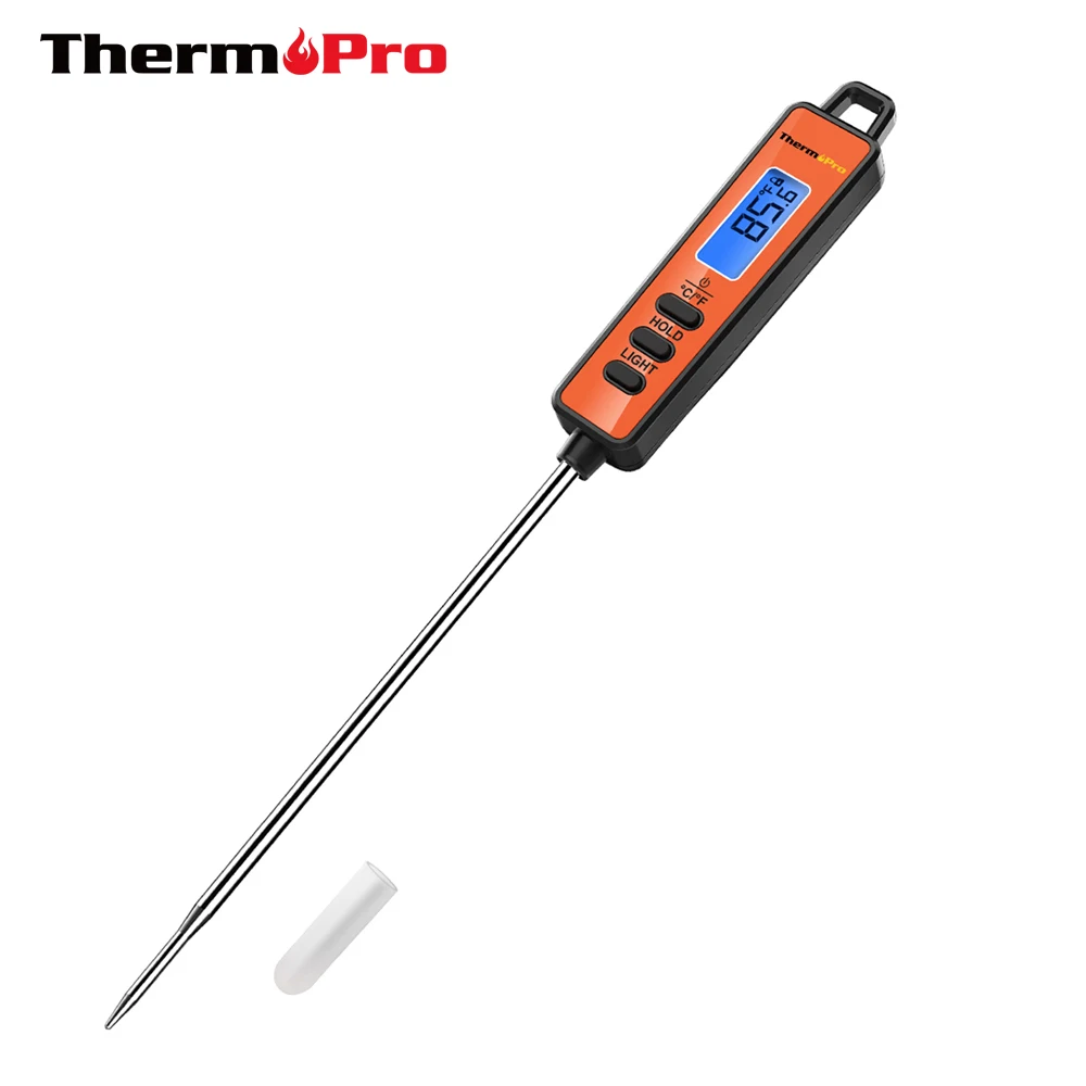 

ThermoPro TP-01A Digital Instant-Read Meat Cooking Thermometer with Backlit Screen, N/a