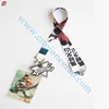 Factory price OEM popular silicone lanyard with rubber