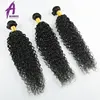 Can be dyed and bleached natural human hair weaving Brazilian kinky curly hair extension