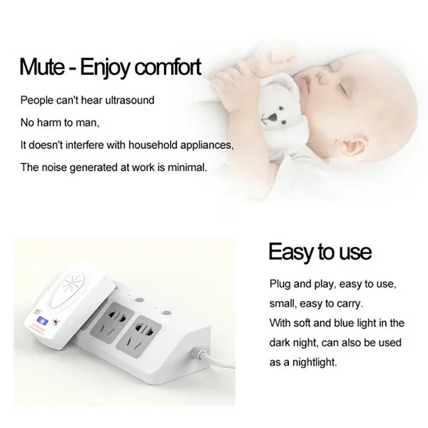 Ultrasonic Pest Repellent Electronic Pest Control Kit Plug In Pest Repeller For Insect Mice Roaches Bugs Fleas Mosquitoes Spider Buy Ultrasonic Pest Repeller Control Kit Ultrasonic Pest Repellent Electronic Pest Control Plug In