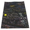 MY188 Personalized Black Starry Sky Scratch Off Night Sky Sticker