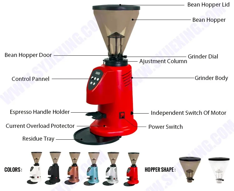 Jie Xing Conical Hopper Burr Commercial Coffee Grinder Buy Commercial
