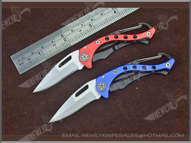 420 Stainless Steel Survival Tactical Knife Folding With Alloy Handle