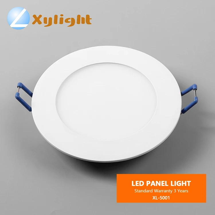 
New style office home 3w 4W 5w 6w 12w 18w 24w ulter thin 3inch led round panel light SMD LED ceiling panel light 