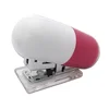Promotional Mini Medical Pill Capsule Shaped manual Stapler