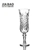 diamond wine glass stemware engraved design glass cup for wedding