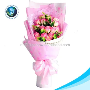 plastic flower bouquet