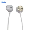 Quality First In Ear Wired Control Stereo Headphone TPE Earphone For Mobile Phone Or Listening To Music
