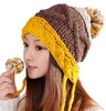 /product-detail/women-s-winter-cable-knitted-pom-pom-beanie-hat-earflap-caps-60797306761.html