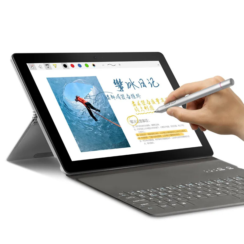 MTK X20 Deca Core 4GB + 64GB 10.1 Inch IPS Touch Screen Tablet PC with 2048 Level Original Stylus and Bluetooth Keyboard