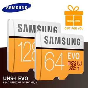 Samsung EVO Plus Class 10 Micro SD Card – 64GB 128GB