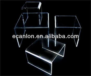 Table Top Acrylic Display Risers Table Top Acrylic Display Risers