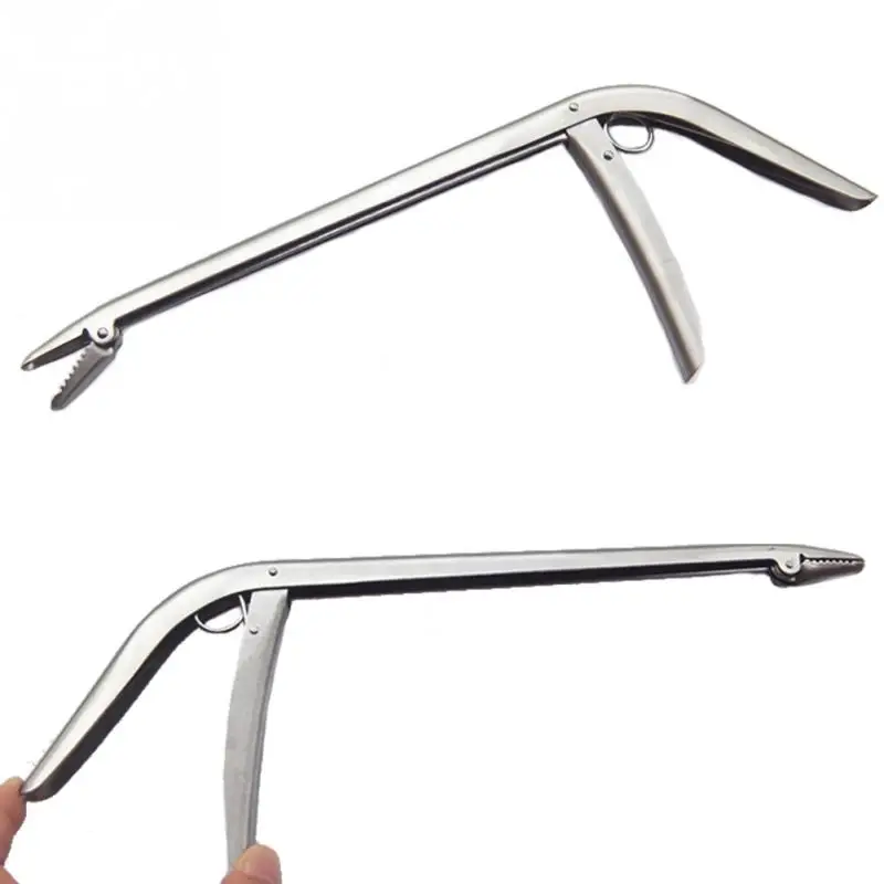 

Fulljion Fishing Plier Stainless Steel Unhooking Device Fishing Hook Remover, Silver