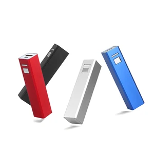 Mini Aluminium Portable 2600mAh Power Bank