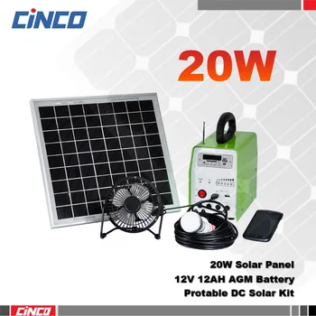 Mini Solar System Project20w Portable Solar System Buy Mini Projects Solar Power Systemsoutdoor Projection Systemsolar Engineering System Project