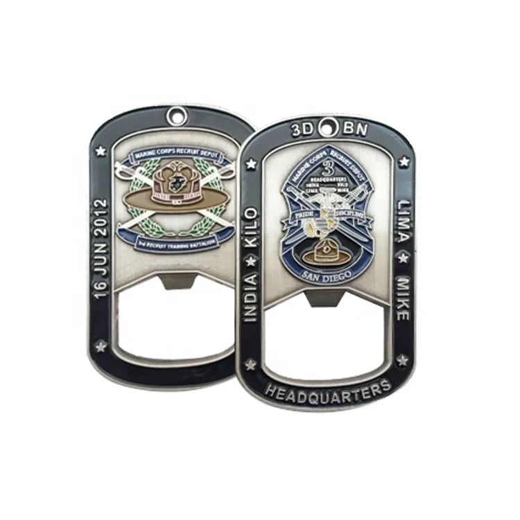 

Popular Design Custom Epoxy Enamel Metal Souvenir Beer Bottle Opener, Custom color