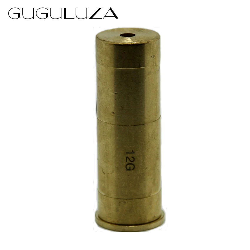 

Super September GUGULUZA New Hunting Red Laser Boresight Gun Sighting Dot 12GA Bore 12 Gauge Cartridge Sight Laser