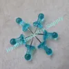 25mm made of plastic head light blue color paper clip push pin