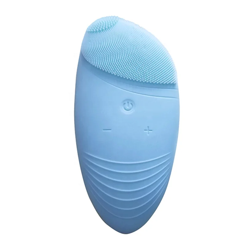 

Blue Electric Facial Face Skin Cleanser Brush with Massage Function, Pink, blue, green, purple
