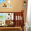 High quality cute pattern patchwork baby crib bedding set