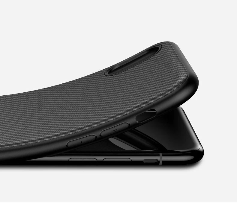 

Flexible soft TPU phone case carbon fiber case phone cover for iphone X, Black;red;blue;gray