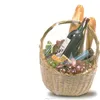 christmas gift bag basket shrink wrap bag by hair dryer