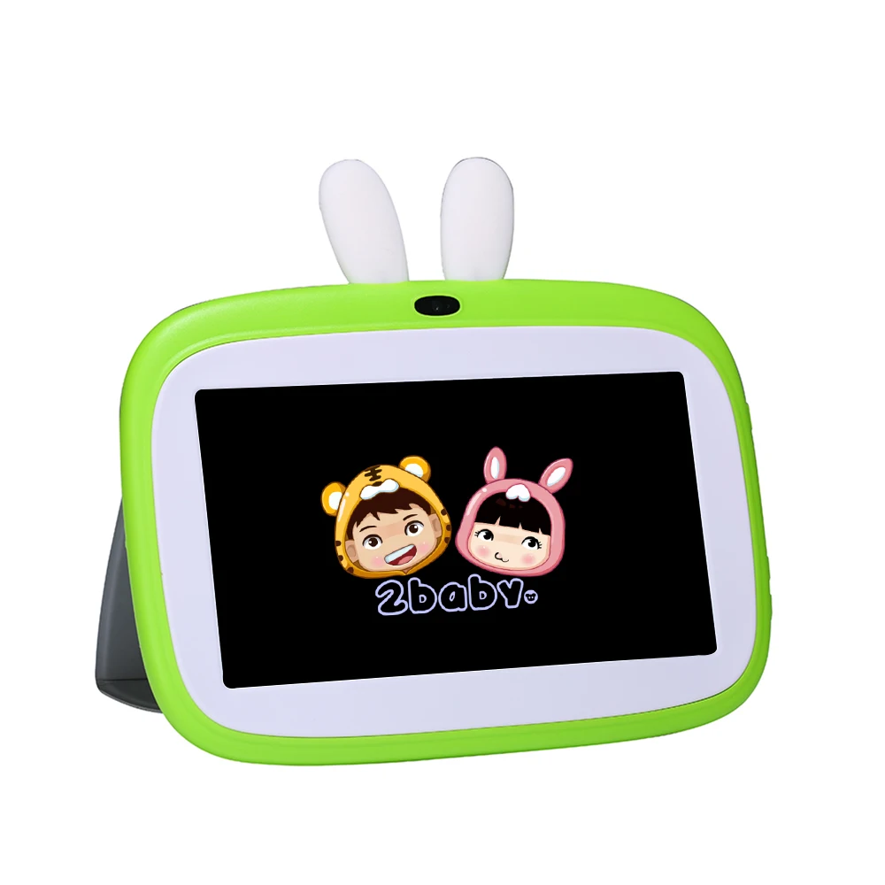 

Colorful Anti-Fall Light Weight Kids Shockproof Tablet Double Webcam Tablet Pc 7Inch Android With Stand