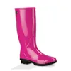 Brand MHR Hotsale dog print rubber rain boots for women