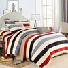 China home textile factory Amazon hot-selling knitted fleece bed sheet set