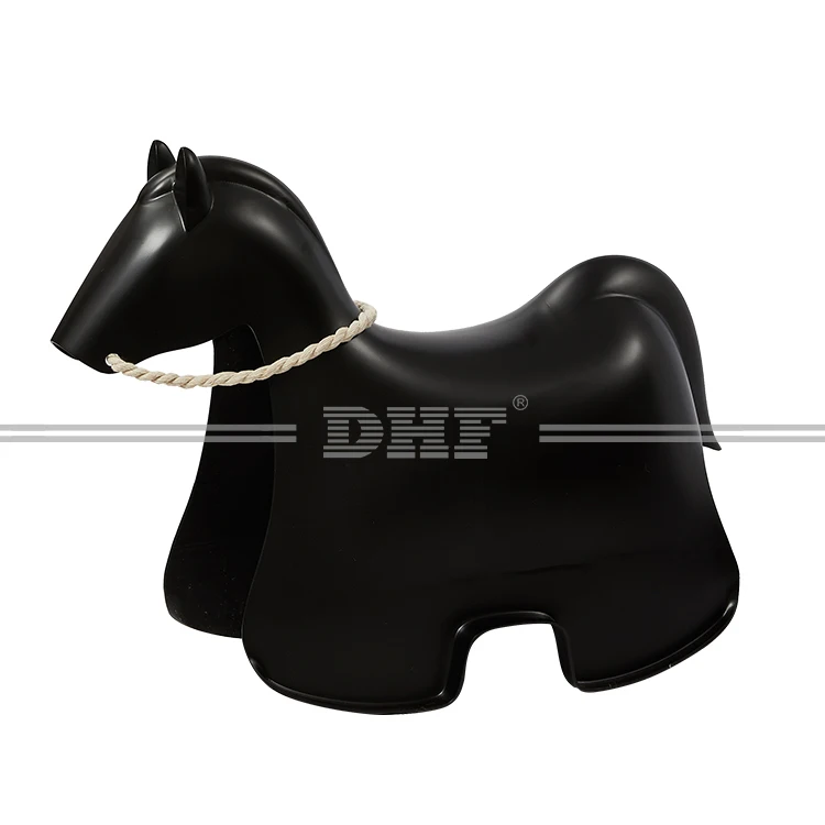 Silla Moderna Con Forma De Animal,Mecedora De Plástico,De Caballo