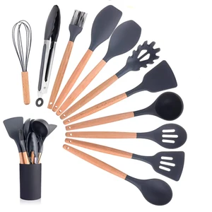 Image of new design wholesale household accessories cooking heat resistant 11 pcs private label kitchen utensils